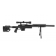 WELL - Réplique Sniper Airsoft MB4410D 2quipé - NOIR