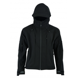 SHADOW ELITE - Veste softshell FOXTROT - NOIR