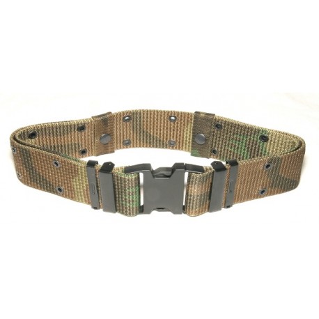 Combat Belt Nylon woodland