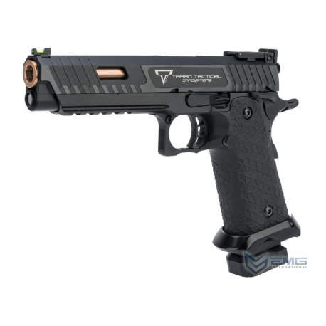 EMG/TTI - Réplique Pistolet Airsoft COMBAT MASTER 2011 GBB/Gaz - NOIR