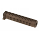 Silencieux 175mm KAC PDW attache QD tan + cache flamme - BIG DRAGON
