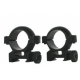 THETA OPTICS - x2 Anneaux de montage haut pour lunette 30mm