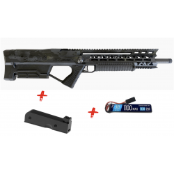 STORM AIRSOFT - Pack Réplique Airsoft Sniper STORM PC1 STANDARD - NOIR/ Uper MTP Black