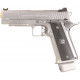 EMG - Réplique Pistolet Airsoft Hi-capa 5.1 DS Salient Arms 2011 Argent GBB/Gaz 