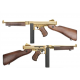 KING ARMS - Thompson 1928 Gold and Real Wood
