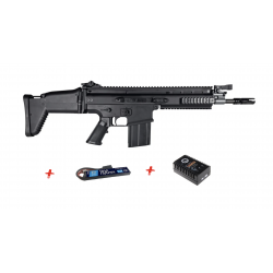 FN HERSTAL - Réplique Airsoft FN SCAR H-TPR AEG - NOIR