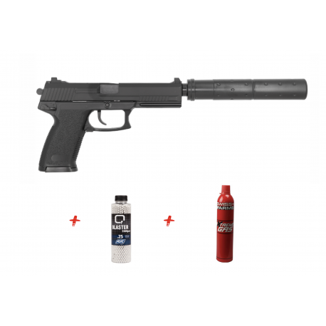 SAIGO DEFENSE - SAIGO 23 SOCOM Gaz GNB - NOIR