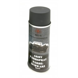 MFH - Bombe peinture mate pour réplique 400ml noir