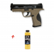 Smith & Wesson - Réplique Pistolet Airsoft Spring MP40 - Dual Tone