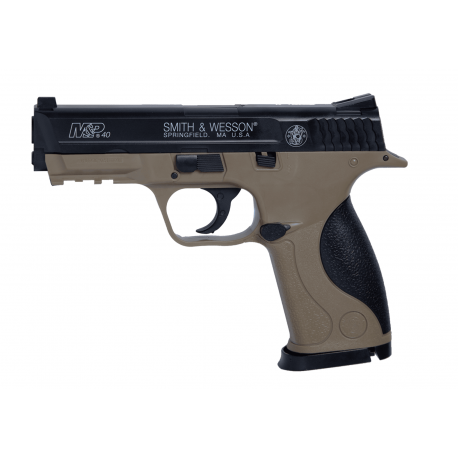 Smith & Wesson - Réplique Pistolet Airsoft Spring MP40 - Dual Tone Smith & Wesson - Réplique Pistolet Airsoft Spring MP40 - Dual Tone
