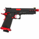 VORSK - Réplique Pistolet Airsoft CS Hi-Capa Vengeance GBB Gaz - RED Match