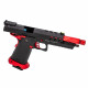 VORSK - Réplique Pistolet Airsoft CS Hi-Capa Vengeance GBB Gaz - RED Match