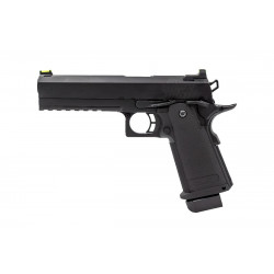 RAVEN - Réplique Pistolet Airsoft Hi-Capa 5.1 GBB/Gaz - NOIR