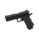Hi-capa 4.3 Tan/noir Blowback gaz avec point rouge - VORSK