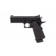 Hi-capa 4.3 Tan/noir Blowback gaz avec point rouge - VORSK