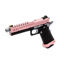 Hi-capa 4.3 Tan/noir Blowback gaz avec point rouge - VORSK