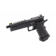 VORSK - Réplique Pistolet Airsoft Hi-Capa 5.1 SPLIT GBB/Gaz - NOIR