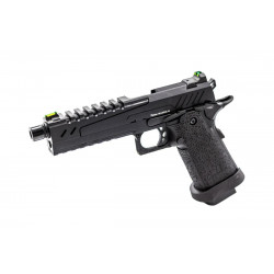 Hi-capa 4.3 Tan/noir Blowback gaz avec point rouge - VORSK