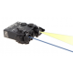 WADSN - Boitier PEQ DBAL-A2 - Lampe avec laser bleu - NOIR