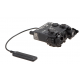 WADSN - Boitier PEQ DBAL-A2 - Lampe avec laser bleu - NOIR