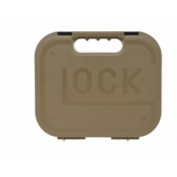 GLOCK - Mallette rigide officielle Glock pour pistolet - TAN