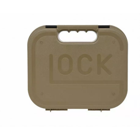 GLOCK - Mallette rigide officielle Glock pour pistolet - TAN