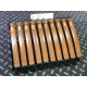 LCT - Pack 10 chargeurs LOW-CAP 70 Billes pour AK-74 AEG - ORANGE 