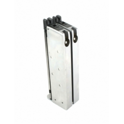 WE - Chargeur pour 1911 DOUBLE CANON GBB Gaz SILVER - 32 BILLES