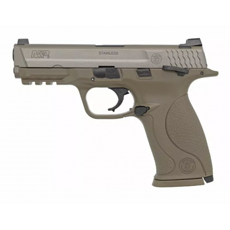 TOKYO MARUI - M&P9 V Custom SMITH & WESSON GBB gaz - 0,7 joule - TAN TOKYO MARUI - M&P9 V Custom SMITH & WESSON GBB gaz - 0,7 joule - TAN