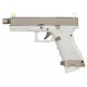 NUPROL - Réplique Pistolet Airsoft RAVEN EU17 GBB Gaz - SILVER/ROSE
