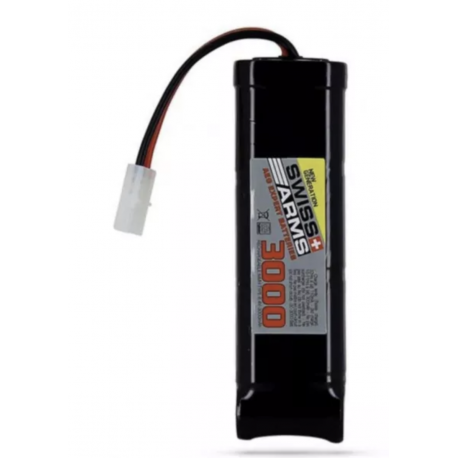 SWISS ARMS - Batterie nimh 8,4V 3000mAh Tamiya large