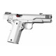 AW CUSTOM - Réplique Pistolet Airsoft 1911 NE3101 GBB/Gaz - CHROME