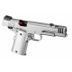 AW CUSTOM - Réplique Pistolet Airsoft 1911 NE3101 GBB/Gaz - CHROME