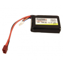 PIRATE ARMS - Batterie Lipo 7,4V 600mAh 20C PDW T-DEAN 