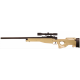 Réplique Airsoft Sniper Mauser SR avec lunette de visée - TAN