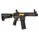 LANCER TACTICAL - Pack Réplique Airsoft M4 AEG LT-32 Hellion - NOIR/ROUGE