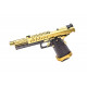 VORSK - Réplique Airsoft Hi-capa 5.1 GBB Gaz - OR/NOIR