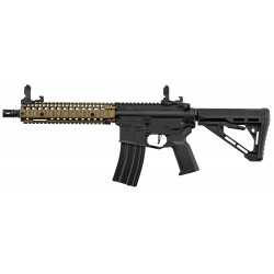 LANCER TACTICAL - Réplique Fusil Airsoft M4 AEG MK18 GEN3 - Noir/bronze - 