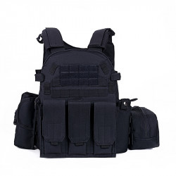 TACTICAL - Gilet Tactique avec poches - OD