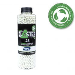 ALPHA BLASTER PLA - Billes BIO Traçantes verte 0,28gr X 3300