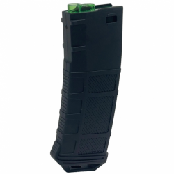 AMAROK - Chargeur Mid-cap pour M4/M16 - 250 billes - Noir/Vert 
