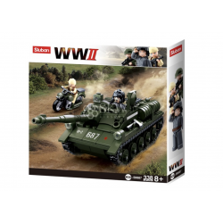 WWII SU-85 DESTRUCTEUR CHAR D'ASSAUTS