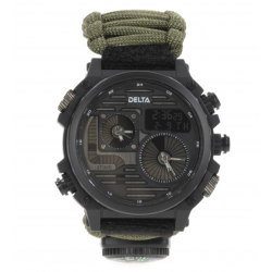 DELTA TACTICS - Montre de survie analogique et digitale