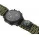 DELTA TACTICS - Montre tactique podomètre et digitale