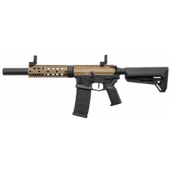 LANCER TACTICAL - Pack réplique airsoft AEG LT-15 GEN2 M4 SD NSR - TAN/NOIR