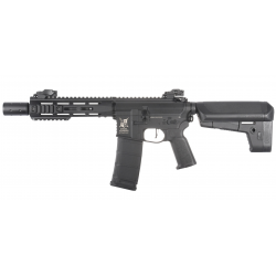 DELTA ARMORY - Pack Réplique Airsoft M4 M-LOK SilentOps 8"  CHARLIE - NOIR