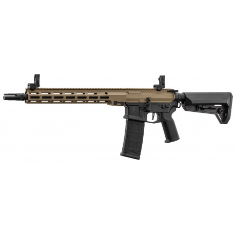 LANCER TACTICAL - Réplique Fusil Airsoft M4 AEG Stalker 12" LT-44 GEN 2 NSR - DUAL TONE