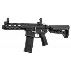 LANCER TACTICAL - Pack Réplique Airsoft M4 AEG LT-32 Hellion NSR - NOIR/SILVER