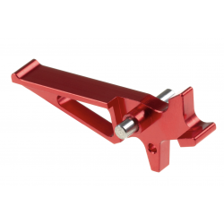 Queue de détente aluminium rouge pour M4 - BIG DRAGON