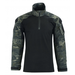 SHADOW STRATEGIC - Combat shirt Hybrid - Multicam Black 